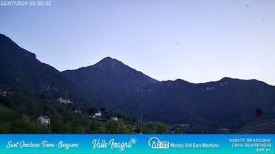 immagine della webcam nei dintorni di Taleggio: webcam Valsecca