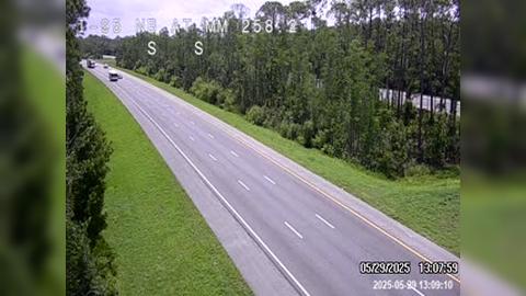 Traffic Cam Daytona Beach Shores: I-95 @ MM 258.2 NB