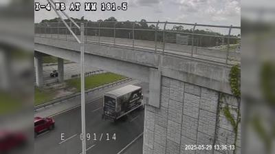 Daytona Beach Traffic: I-4 WB Views