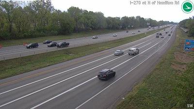 Gahanna Traffic: I-270 North of Hamilton