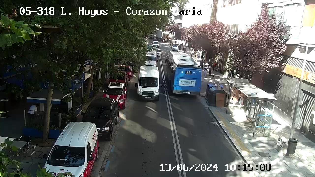 Traffic Cam Prosperidad: L�PEZ DE HOYOS - CORAZ�N DE MAR�A