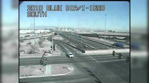 Traffic Cam Enterprise: Blue Diamond and I-15 SB ramp