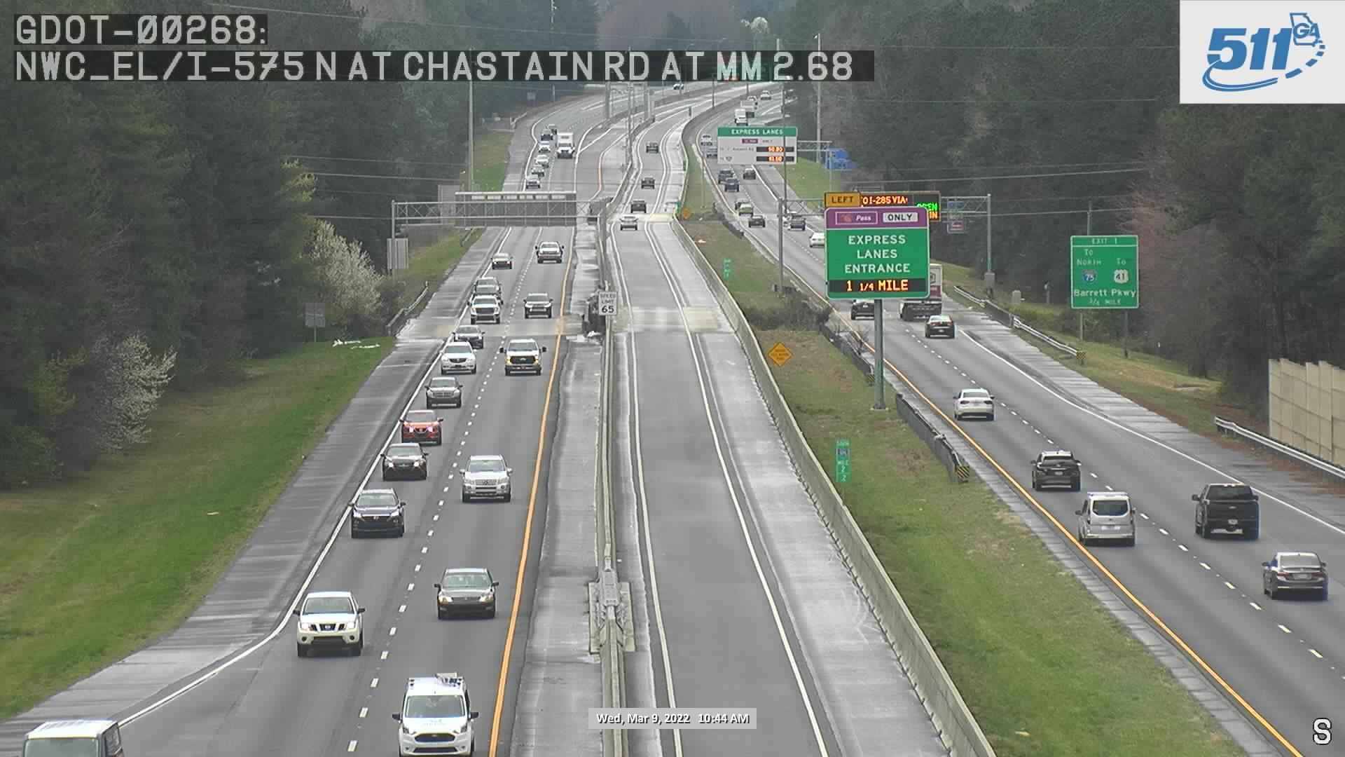 Traffic Cam Kennesaw: GDOT-CAM-