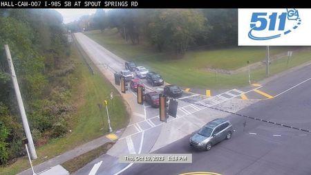Flowery Branch Traffic Watch: Hall 007 Webcam