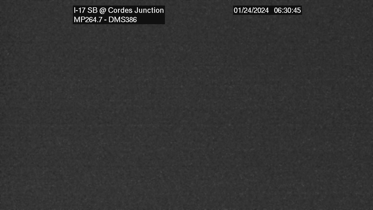 Traffic Cam Arcosanti › South: I-17 SB 264.70 @Cordes Junction