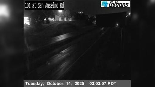 Traffic Cam Atascadero › South: US-101 : San Anselmo Road