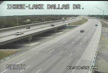 Traffic Cam Hickory Creek › North: I-35E @ Lake Dallas Dr