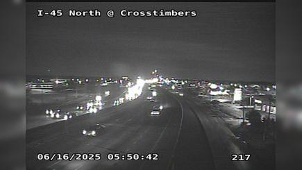 Traffic Cam Houston › South: I-45 North @ Crosstimbers