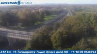 Torrimpietra: A12 km. 15 - Tower itinere nord HD - Actuelle