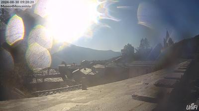 immagine della webcam nei dintorni di Bardonecchia: webcam Moncenisio