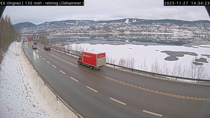 Traffic Cam Vingnes: E6 - Lillehammer