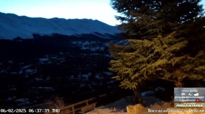 Preview delle webcam di Sant'Eufemia a Maiella: Roccacaramanico