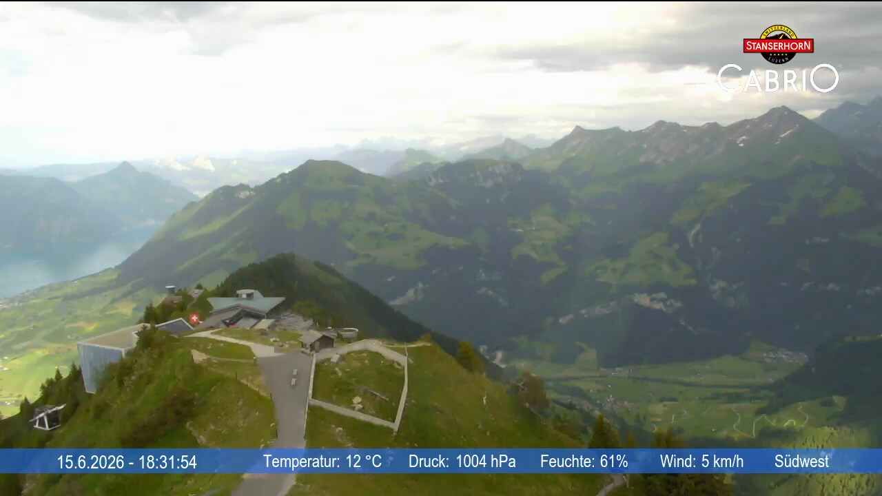 Stans: Stanserhorn - Adlerfluh (Eagle's Cliff)
