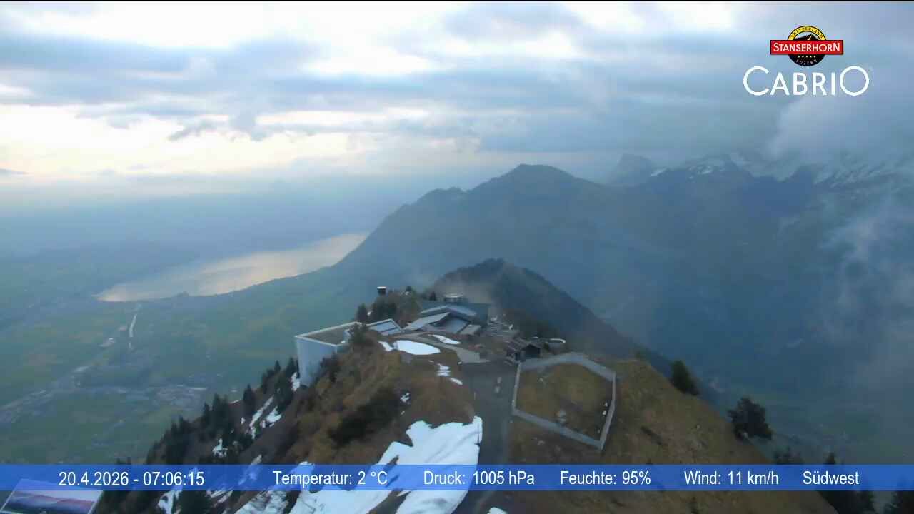 Stans: Stanserhorn Live-Bild