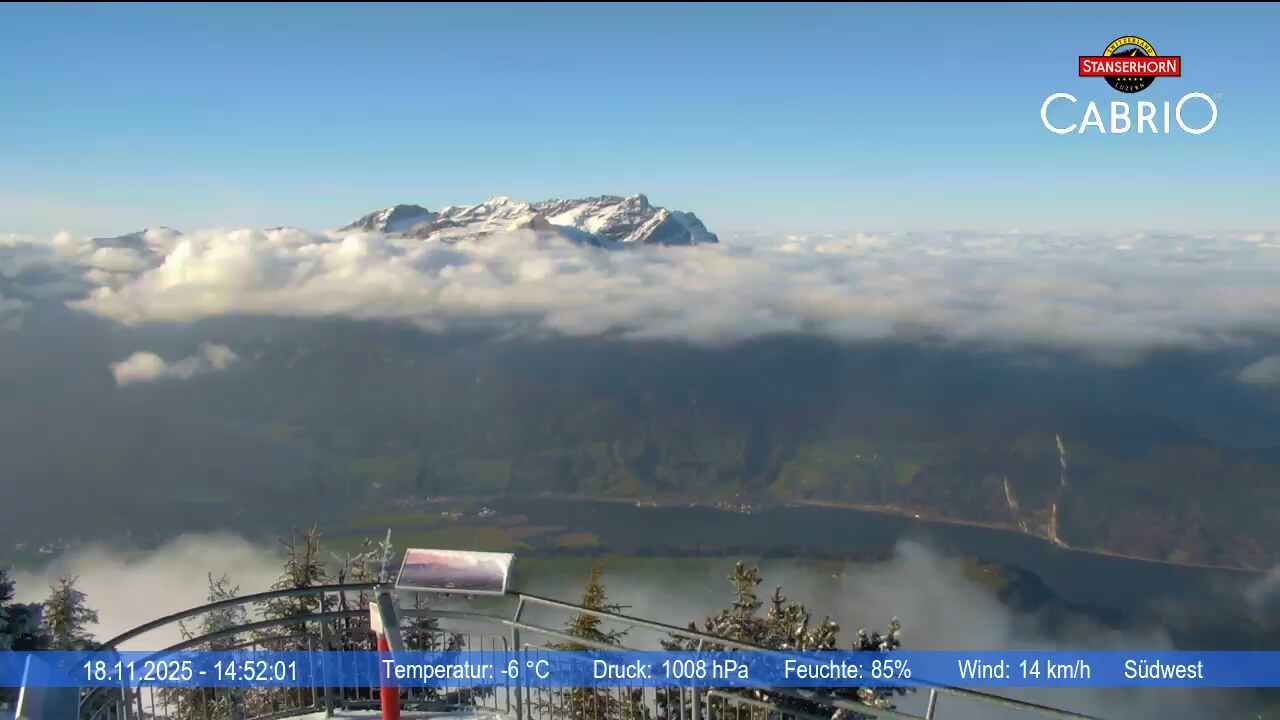 Stans: Stanserhorn Live-Bild