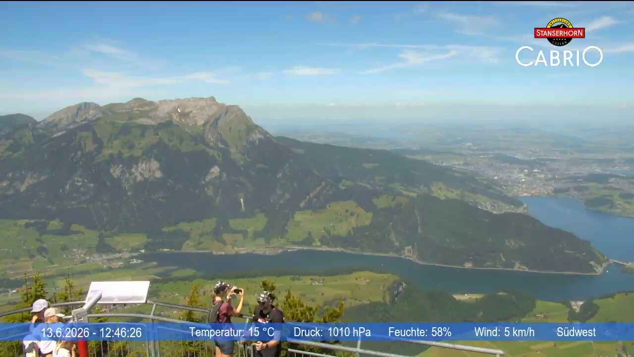 Stans: Stanserhorn - Adlerfluh (Eagle's Cliff)