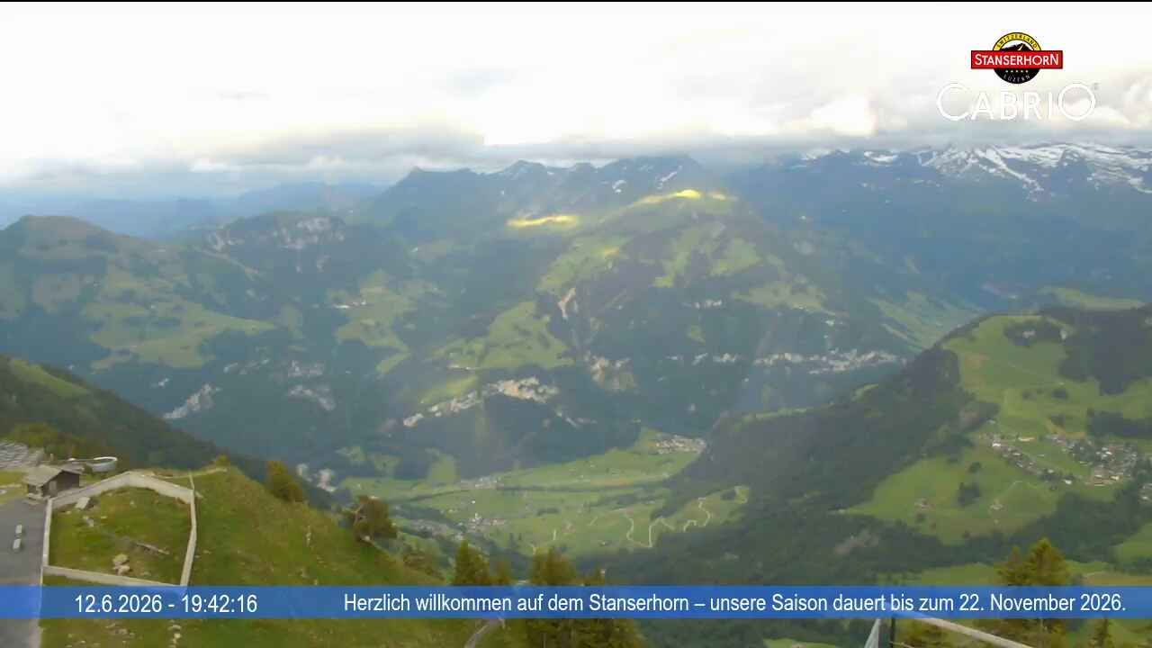 Stans: Stanserhorn - Adlerfluh (Eagle's Cliff)