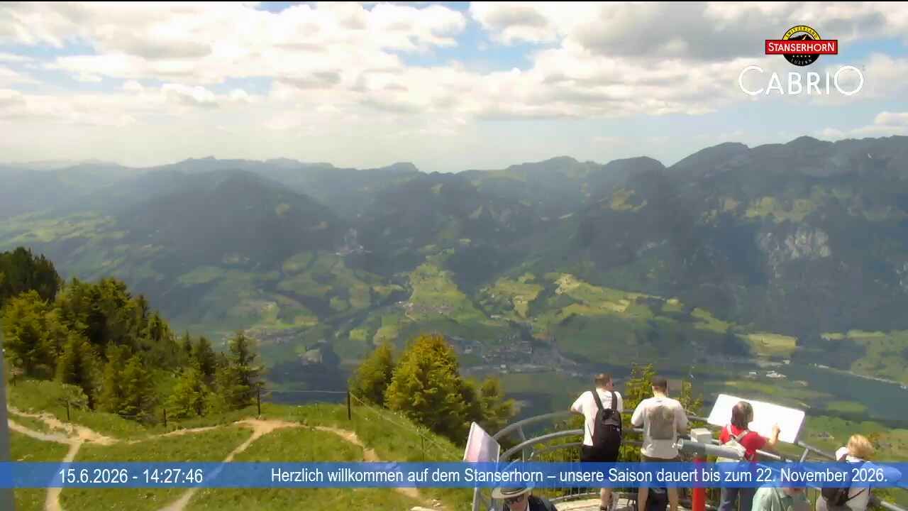 Stans: Stanserhorn - Adlerfluh (Eagle's Cliff)