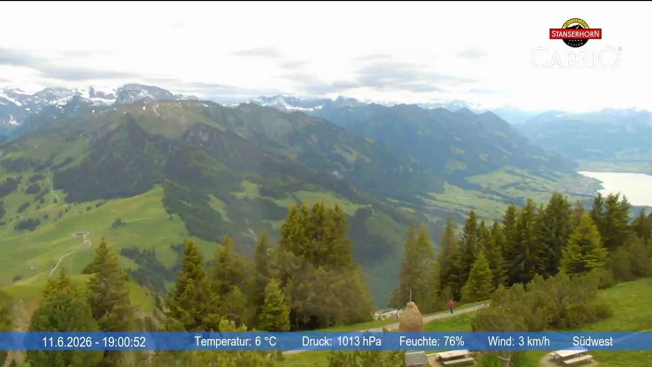 Stans: Stanserhorn - Adlerfluh (Eagle's Cliff)