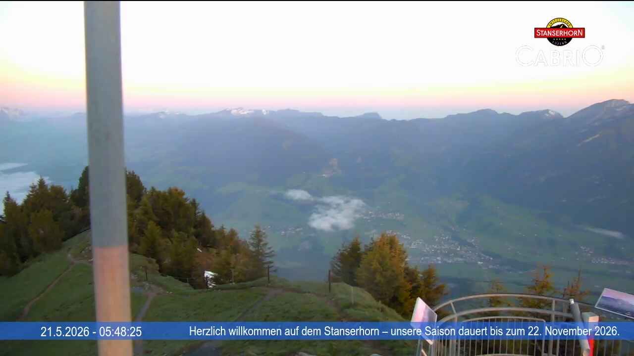 Stans: Stanserhorn Live-Bild