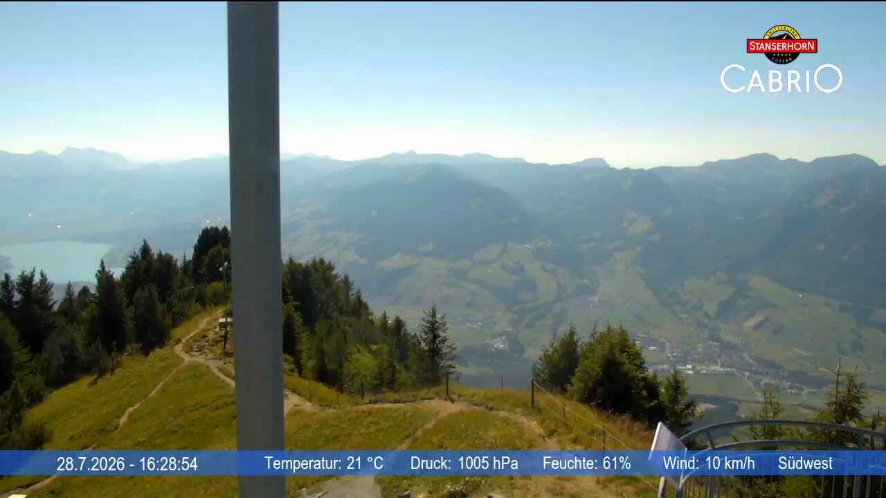 Stans: Stanserhorn - Adlerfluh (Eagle's Cliff)