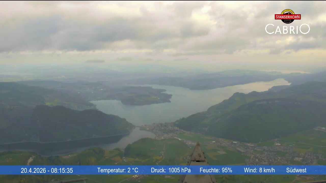 Stans: Stanserhorn Live-Bild