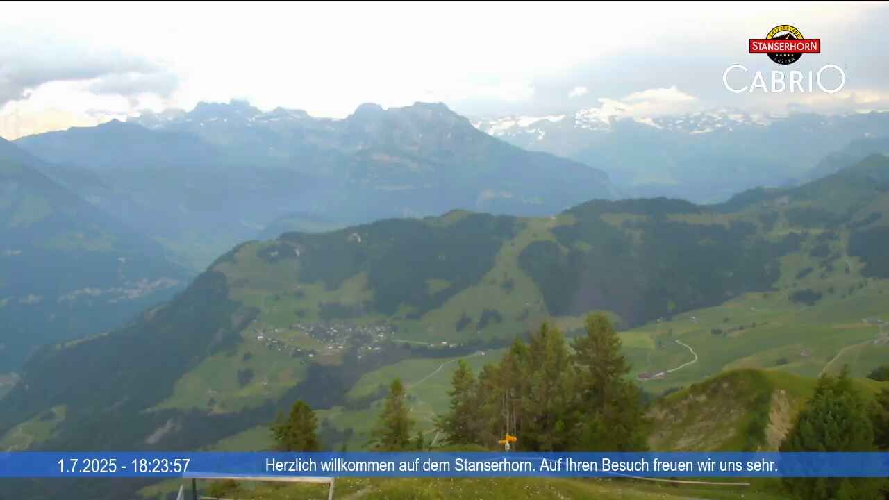 Stans: Stanserhorn Live-Bild