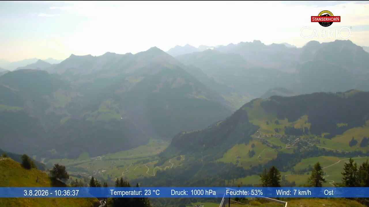 Stans: Stanserhorn - Adlerfluh (Eagle's Cliff)
