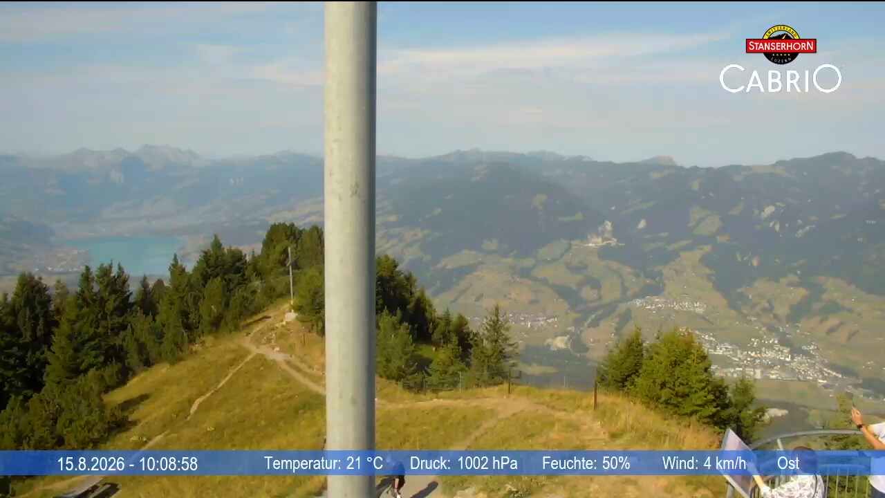 Stans: Stanserhorn - Adlerfluh (Eagle's Cliff)
