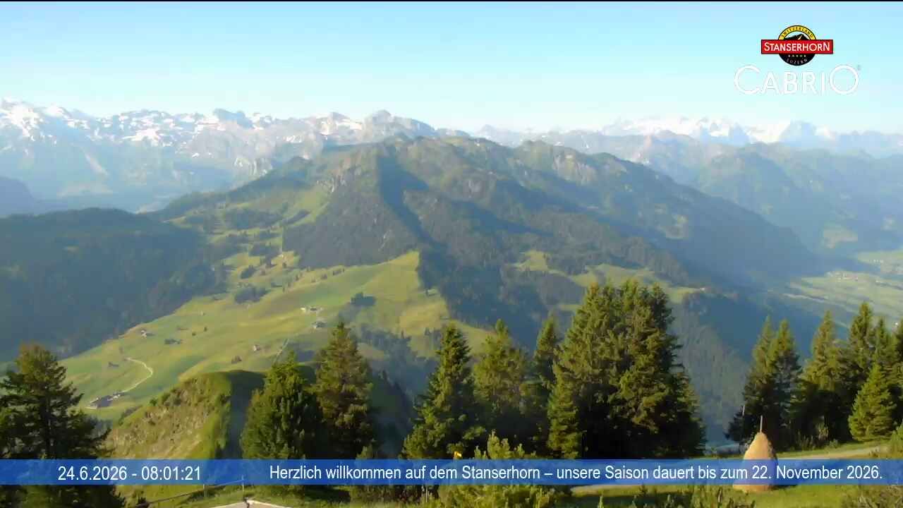 Stans: Stanserhorn - Adlerfluh (Eagle's Cliff)