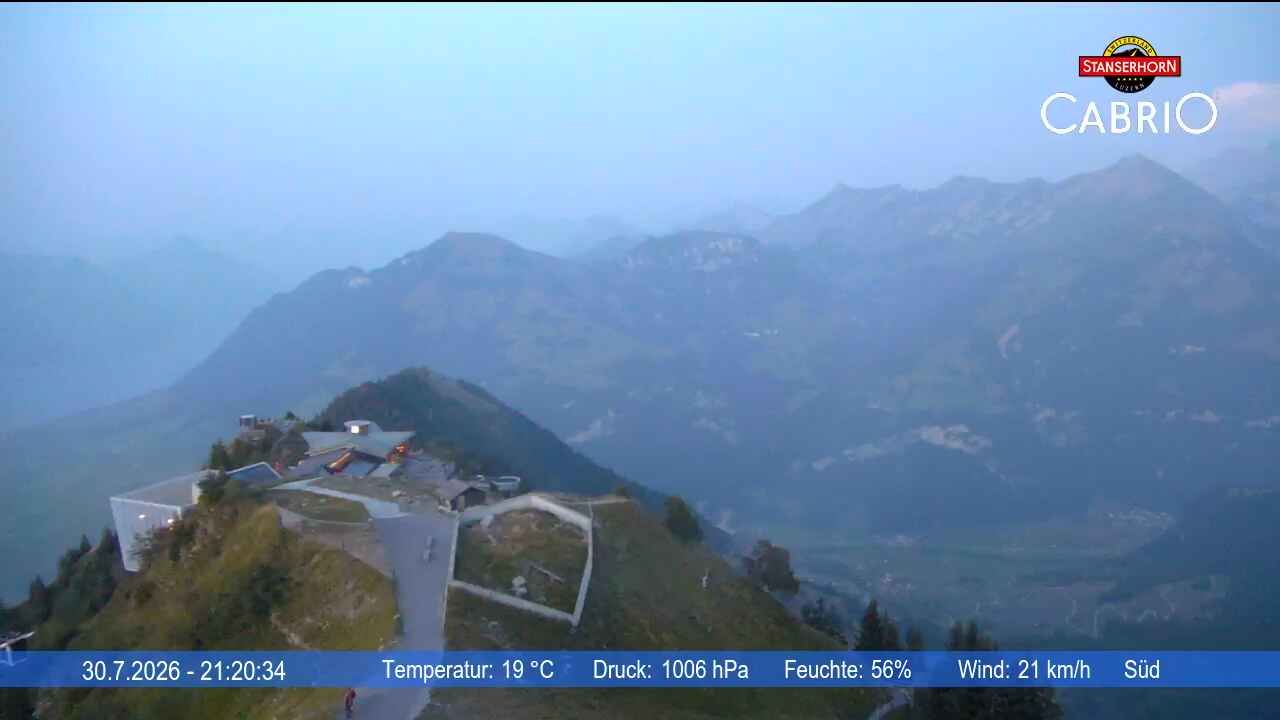 Stans: Stanserhorn - Adlerfluh (Eagle's Cliff)