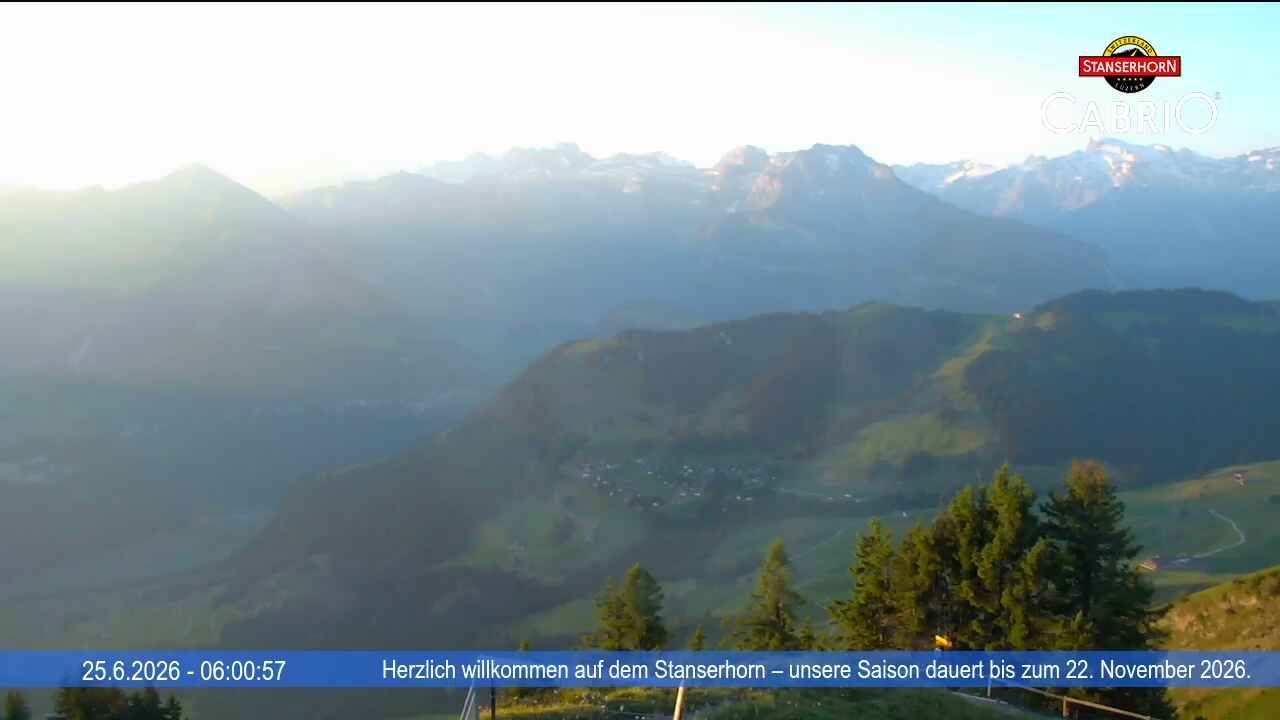 Stans: Stanserhorn Live-Bild