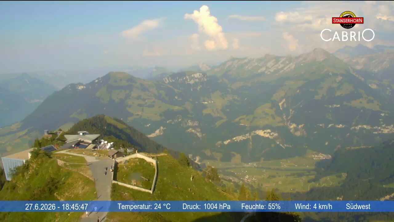 Stans: Stanserhorn - Adlerfluh (Eagle's Cliff)