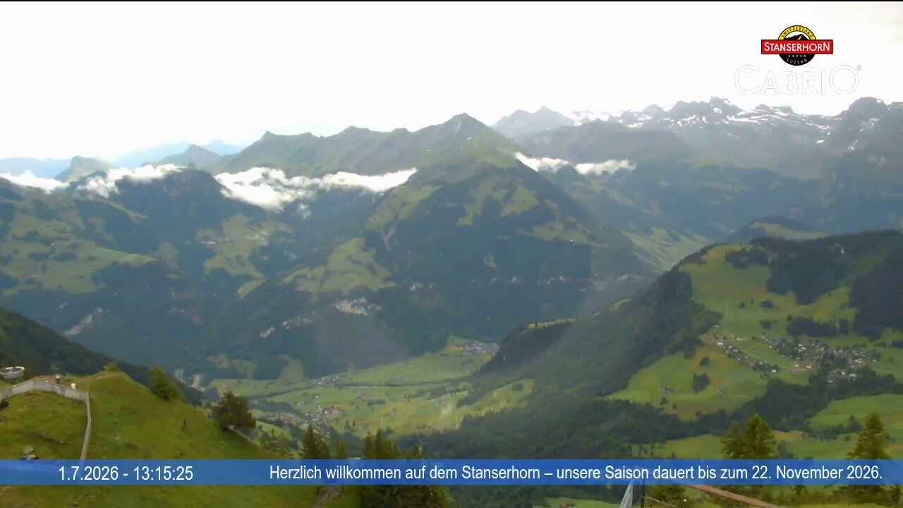 Stans: Stanserhorn - Adlerfluh (Eagle's Cliff)