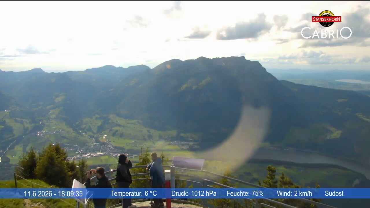 Stans: Stanserhorn - Adlerfluh (Eagle's Cliff)