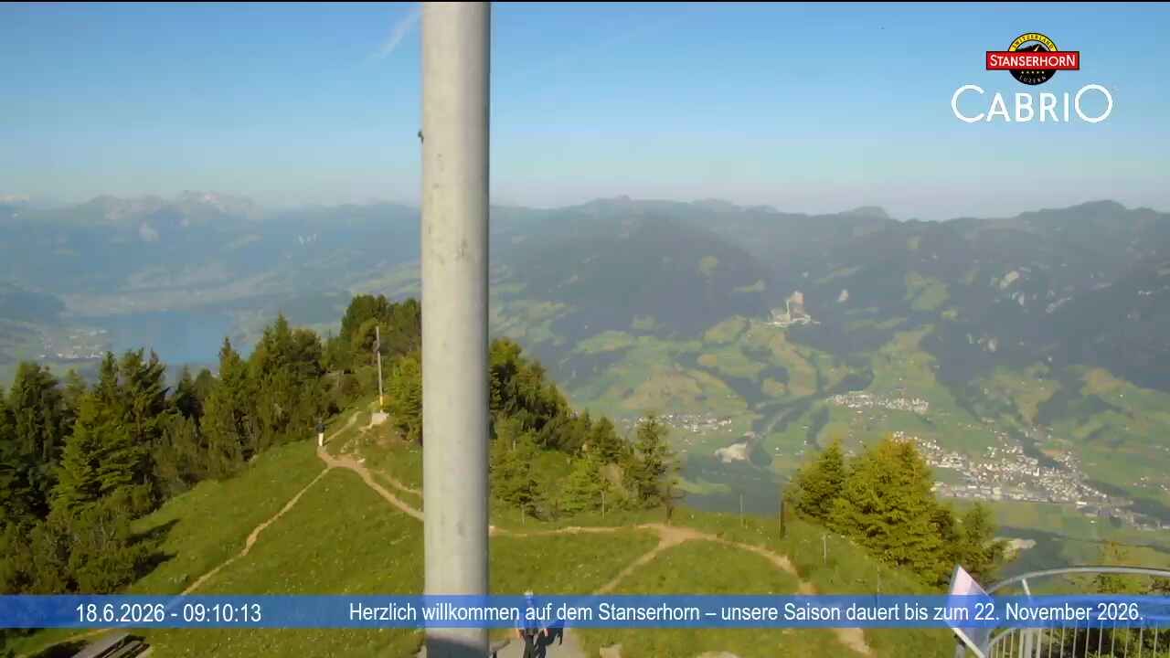 Stans: Stanserhorn - Adlerfluh (Eagle's Cliff)