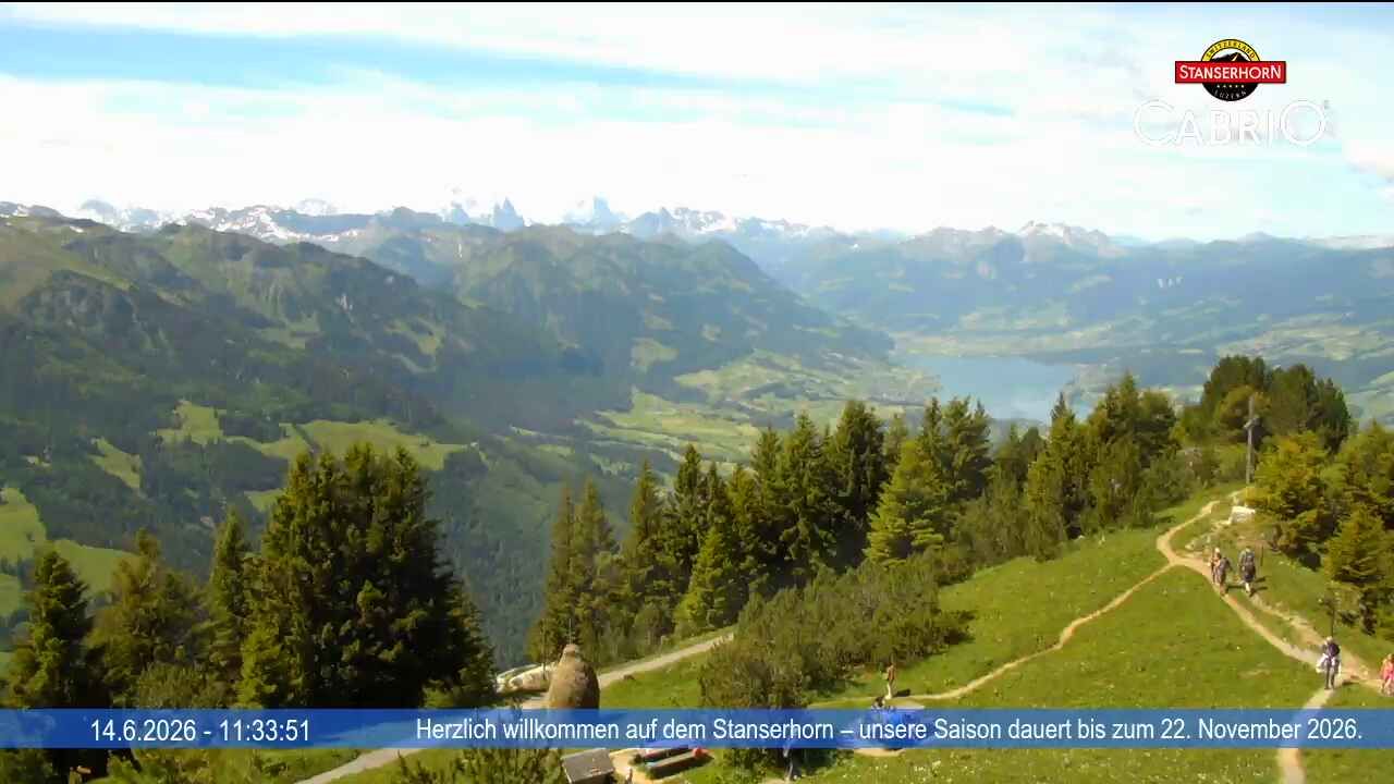 Stans: Stanserhorn - Adlerfluh (Eagle's Cliff)