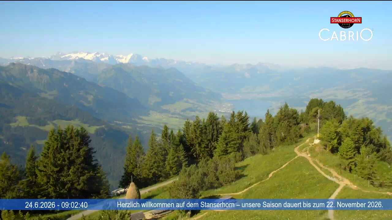 Stans: Stanserhorn - Adlerfluh (Eagle's Cliff)