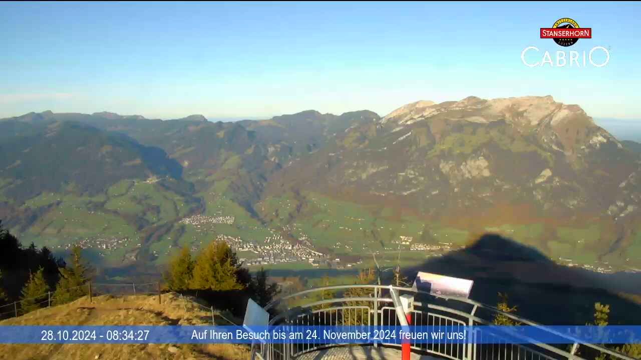 Stans: Stanserhorn Live-Bild