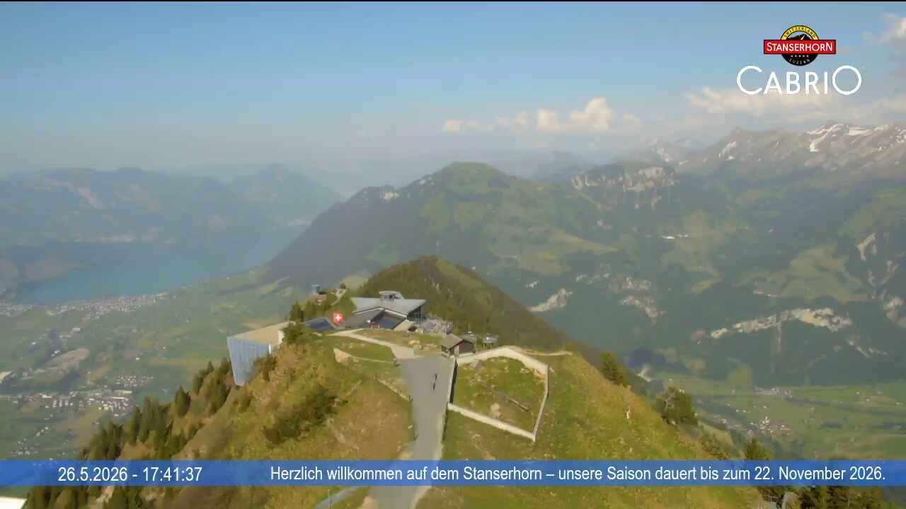 Stans: Stanserhorn Live-Bild