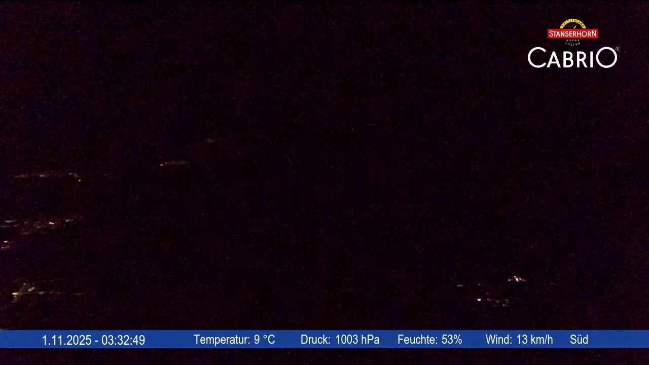 Stans: Stanserhorn Live-Bild