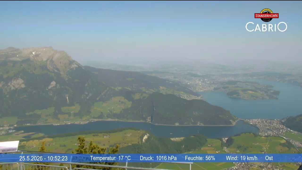 Stans: Stanserhorn Live-Bild
