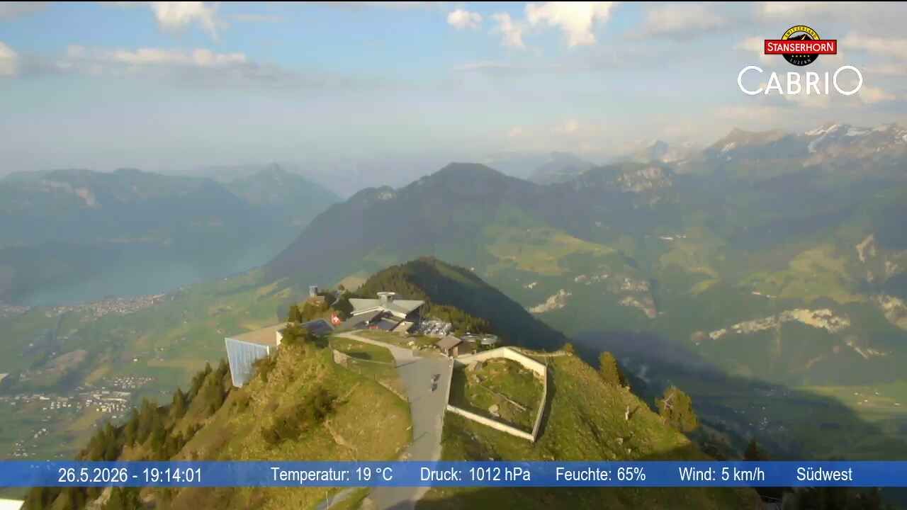 Stans: Stanserhorn Live-Bild
