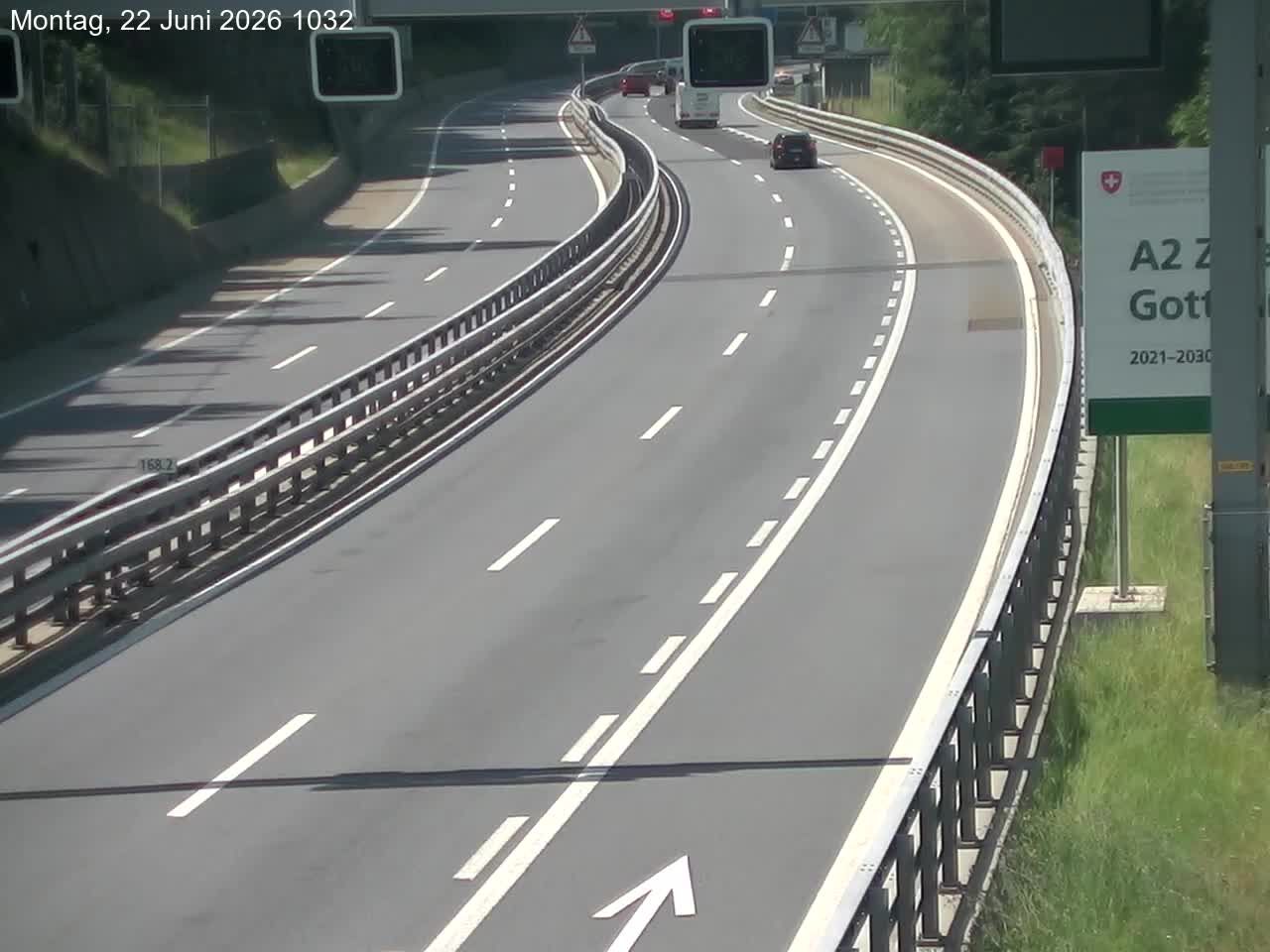 Wassen › Süden: Gotthard Tunnel