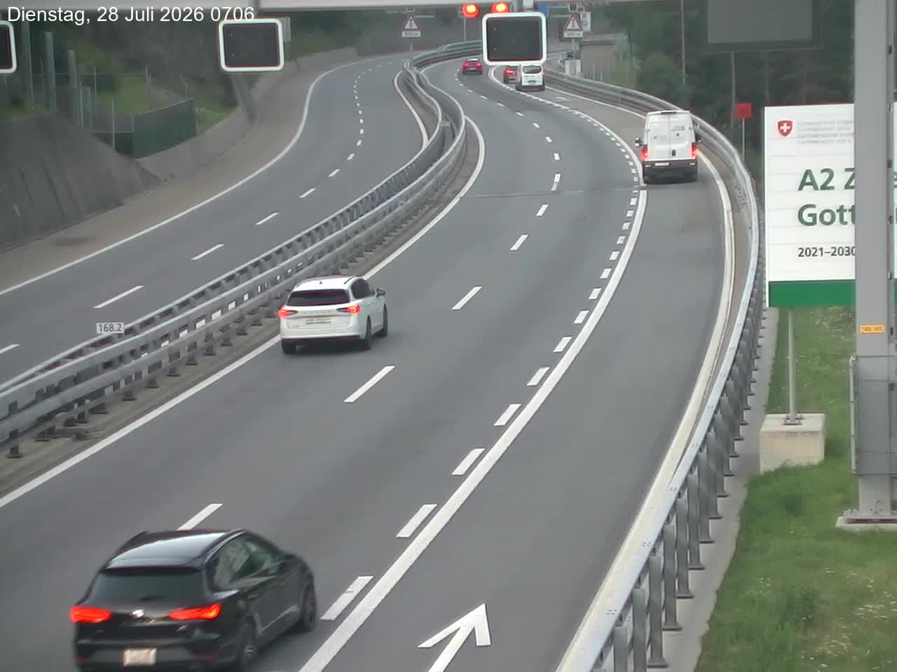 Wassen › Süden: Gotthard Tunnel