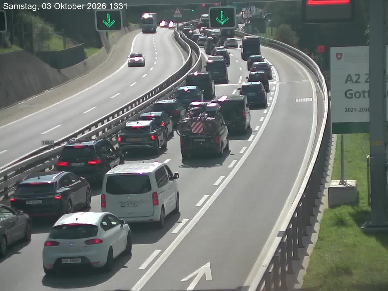 Wassen › Süden: Gotthard Tunnel