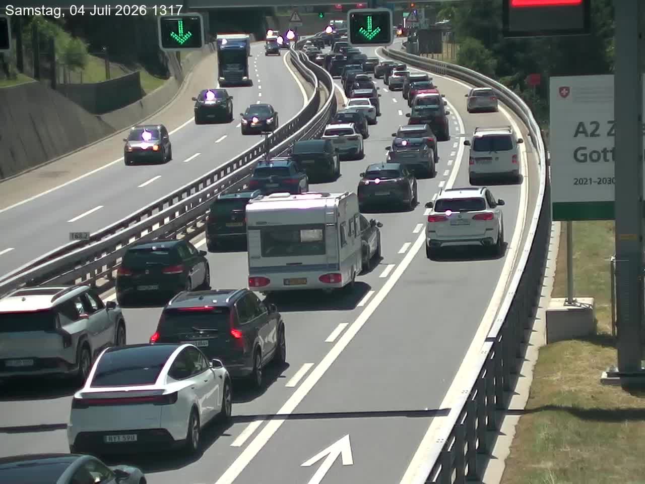 Wassen › Süden: Gotthard Tunnel