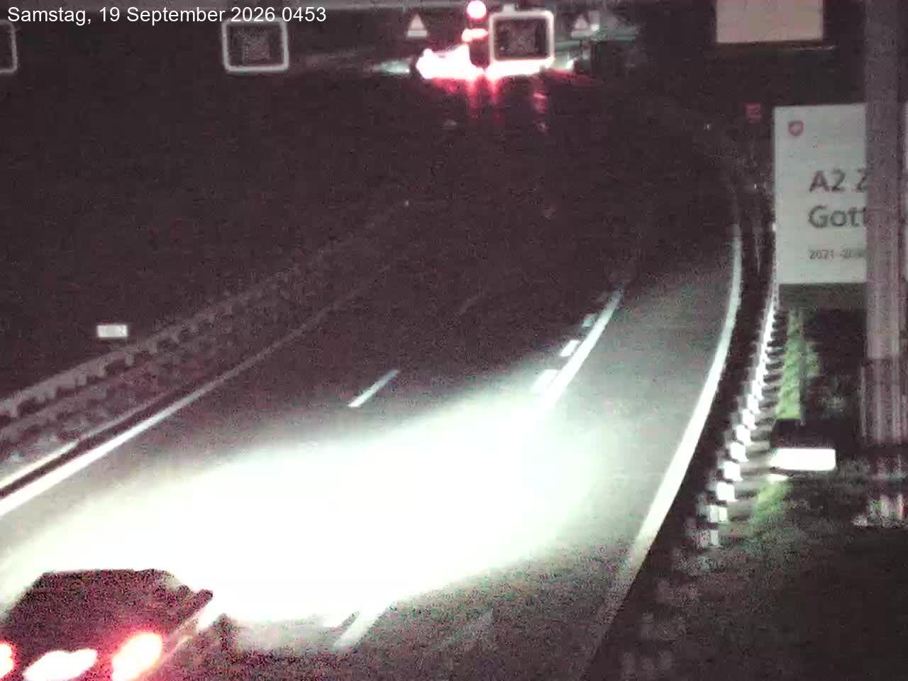 Wassen › Süden: Gotthard Tunnel