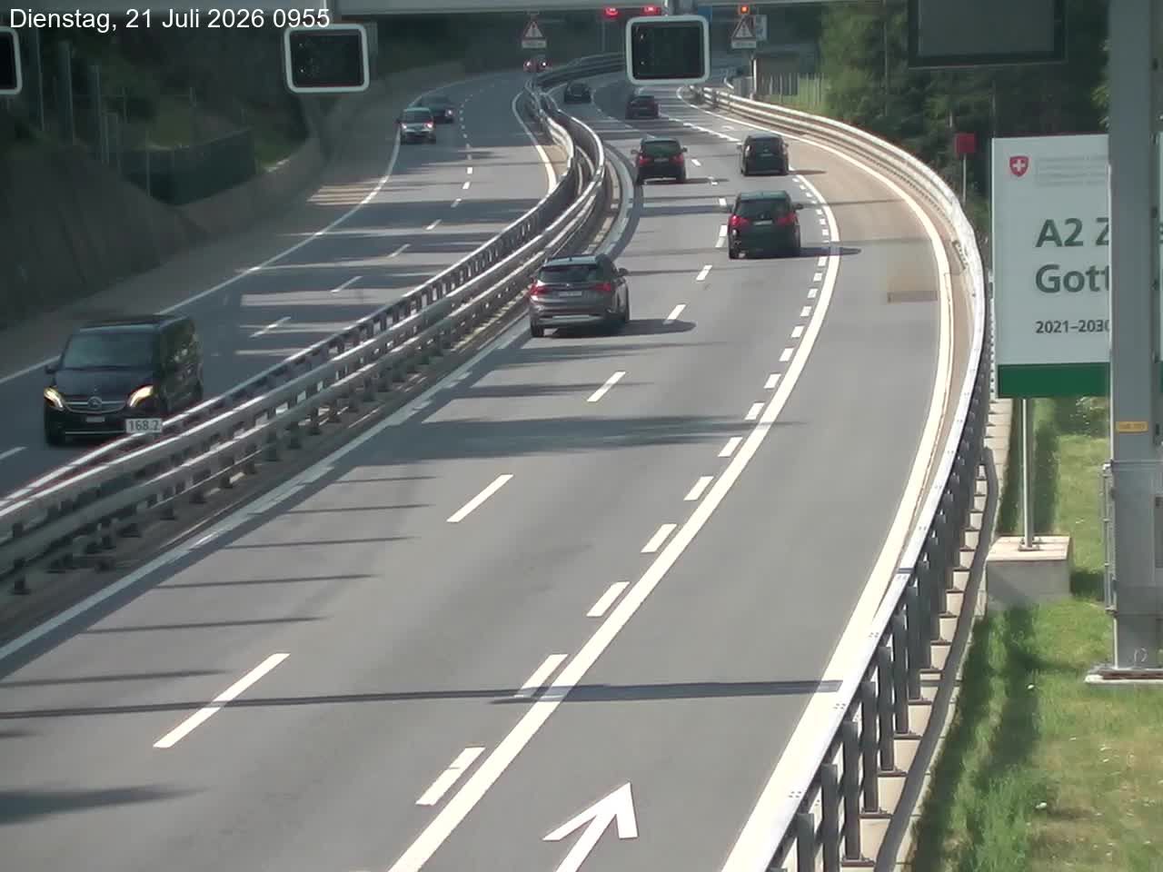 Wassen › Süden: Gotthard Tunnel