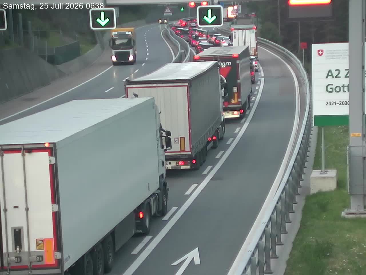 Wassen › Süden: Gotthard Tunnel